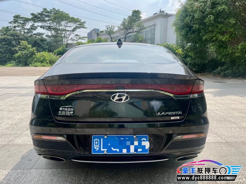 19年现代菲斯塔轿车抵押车出售