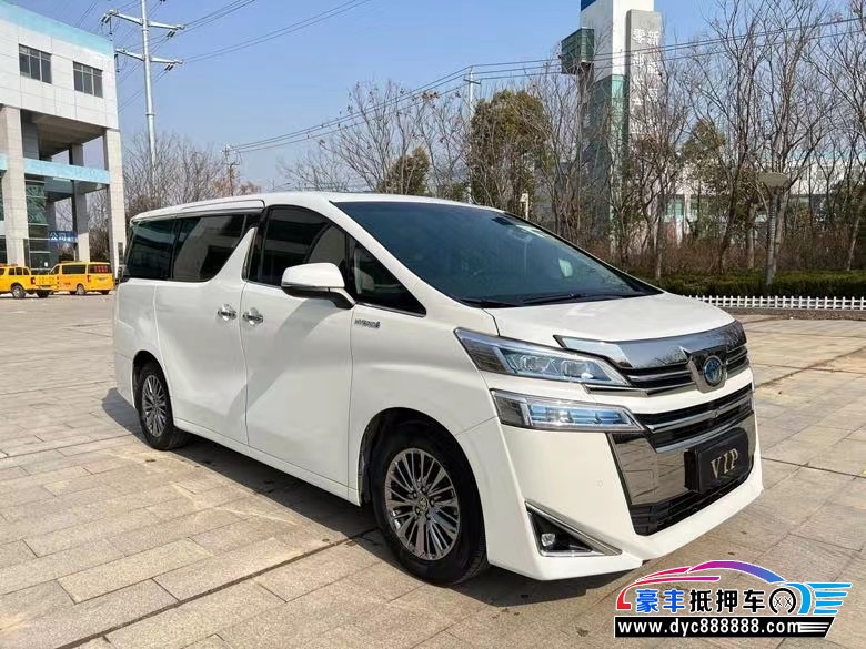 20年丰田威尔法MPV抵押车出售