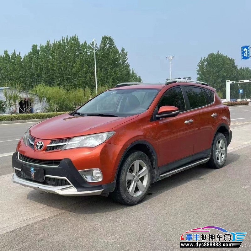 14年丰田RAV4荣放轿车抵押车出售