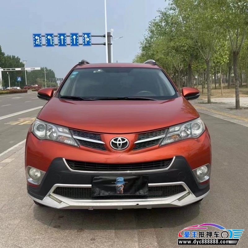 14年丰田RAV4荣放轿车抵押车出售