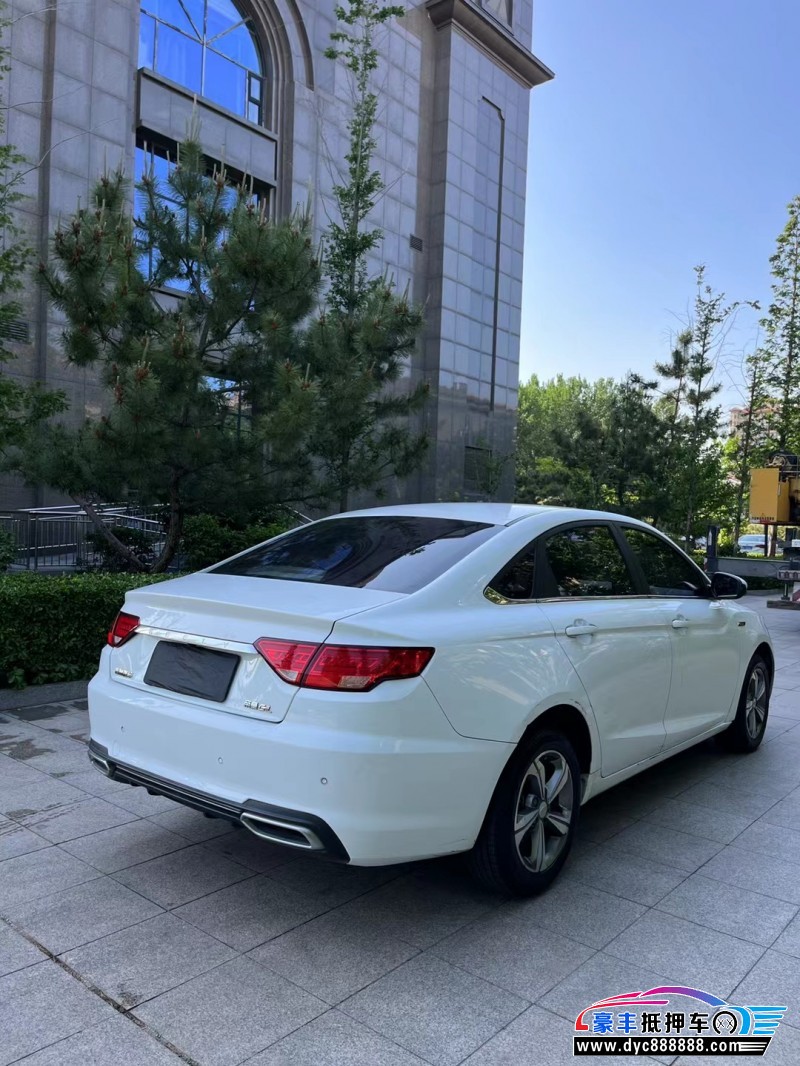 18年吉利帝豪GL轿车抵押车出售