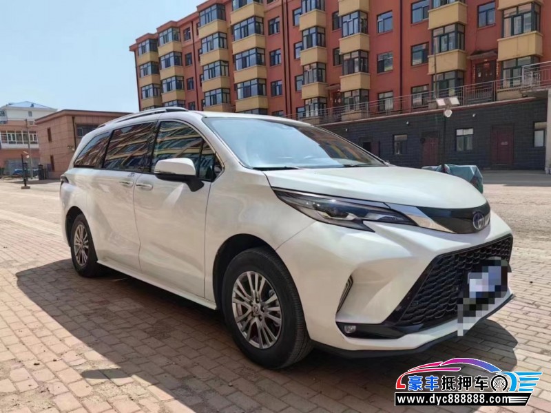 22年丰田塞纳轿车抵押车出售