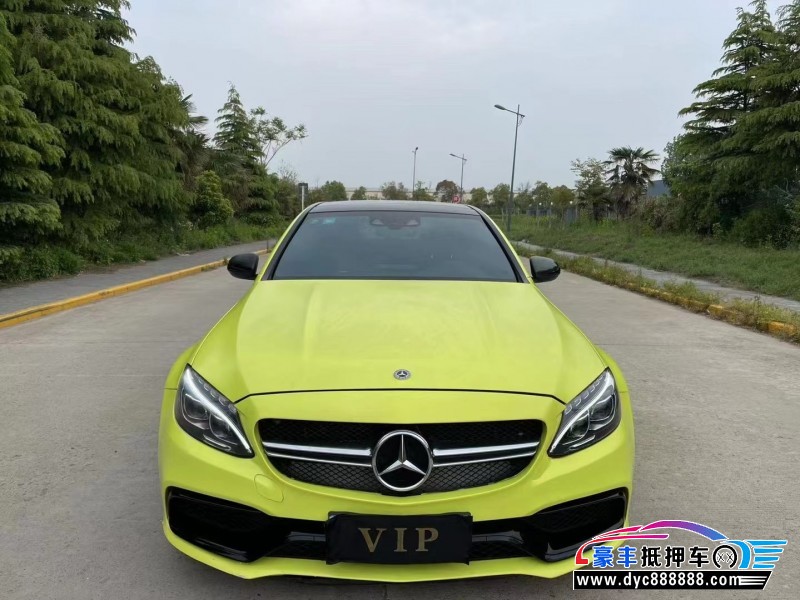 19年奔驰C级AMG轿车抵押车出售