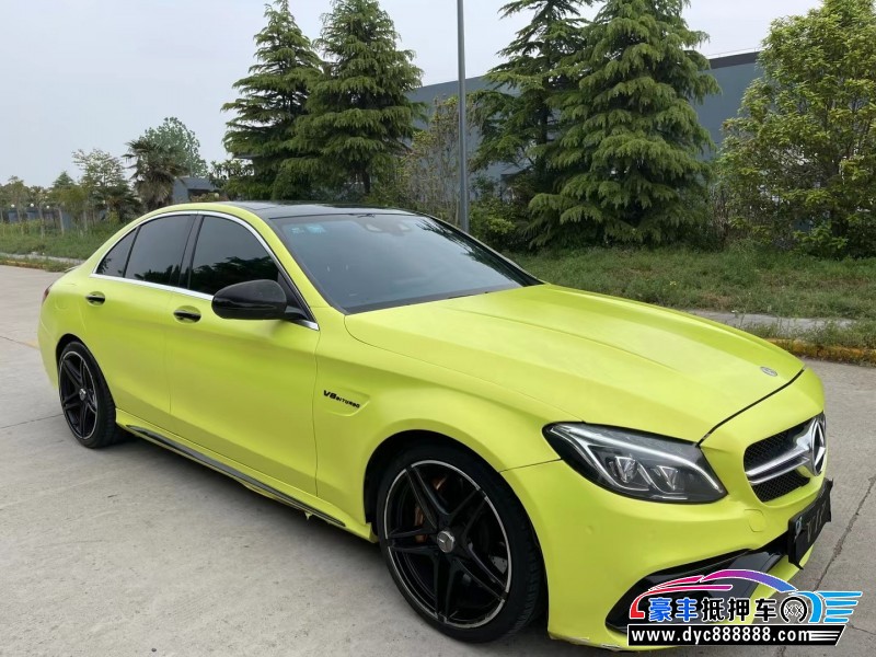 19年奔驰C级AMG轿车抵押车出售