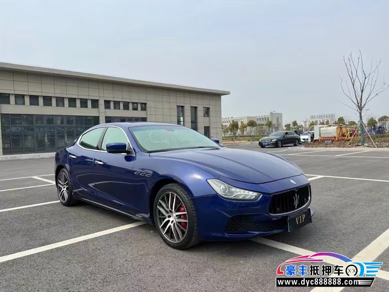 16年玛莎拉蒂Ghibli轿车抵押车出售