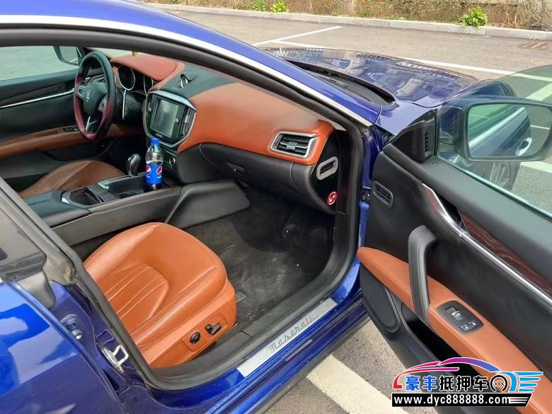 16年玛莎拉蒂Ghibli轿车抵押车出售