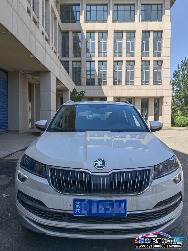 22年斯柯达柯珞克轿车抵押车出售