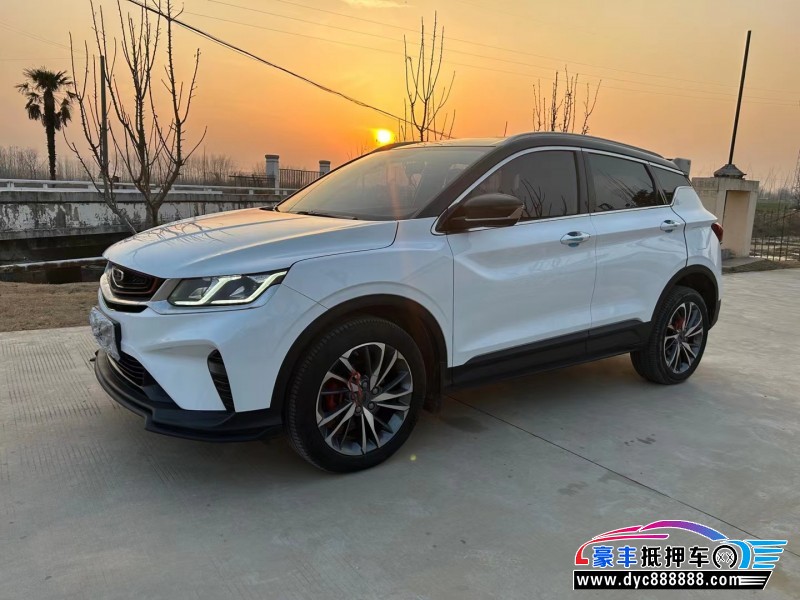 20年吉利缤越轿车抵押车出售