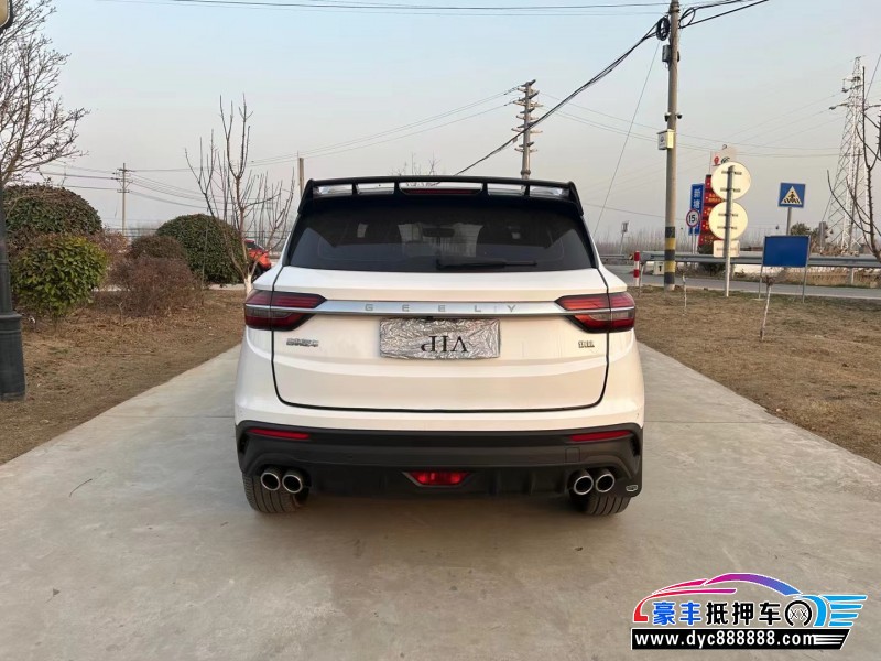 20年吉利缤越轿车抵押车出售