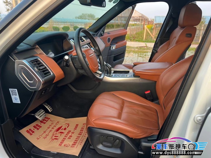 16年路虎揽胜运动轿车抵押车出售