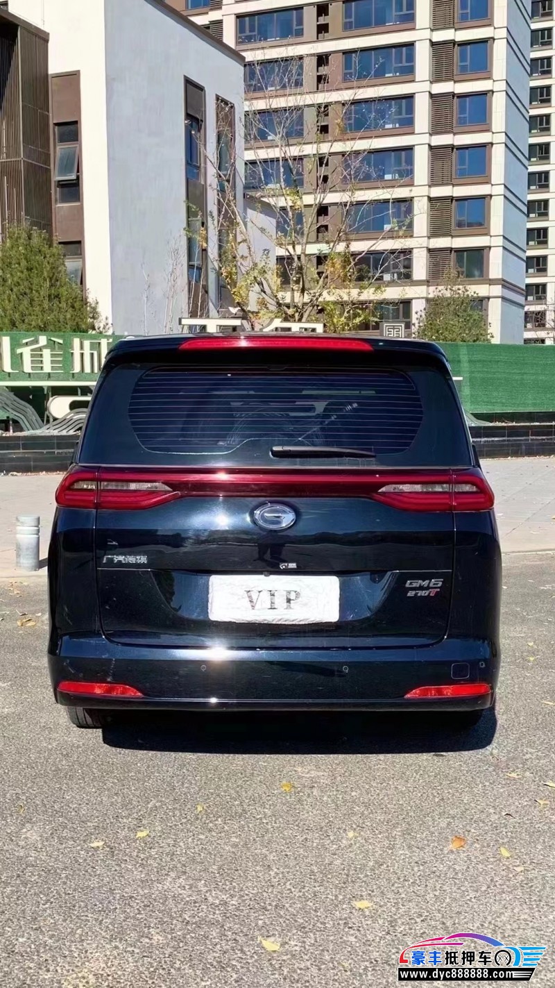 20年传祺GM6轿车抵押车出售