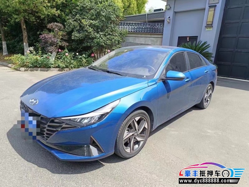 22年现代伊兰特轿车抵押车出售