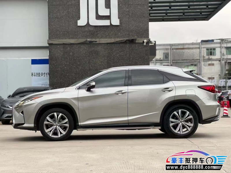 18年雷克萨斯RX轿车抵押车出售