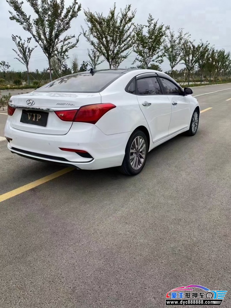 19年现代名图轿车抵押车出售