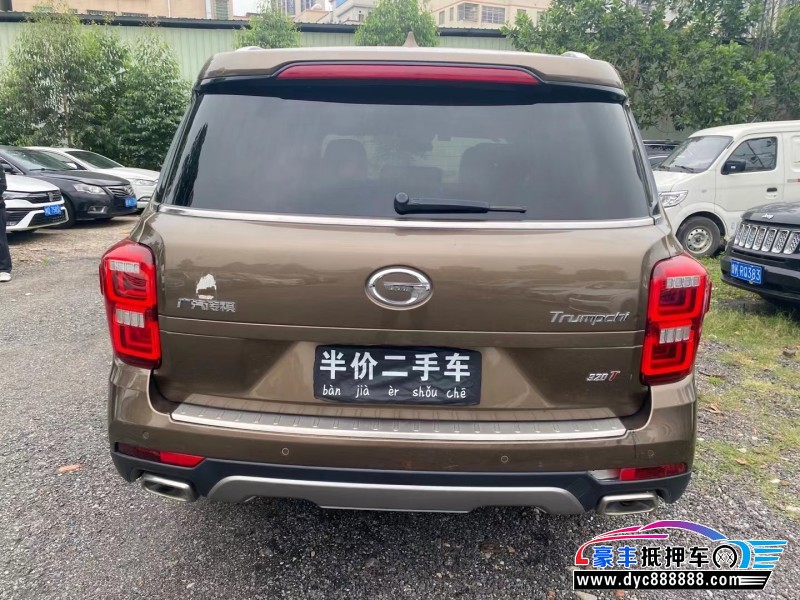 18年传祺GS7轿车抵押车出售