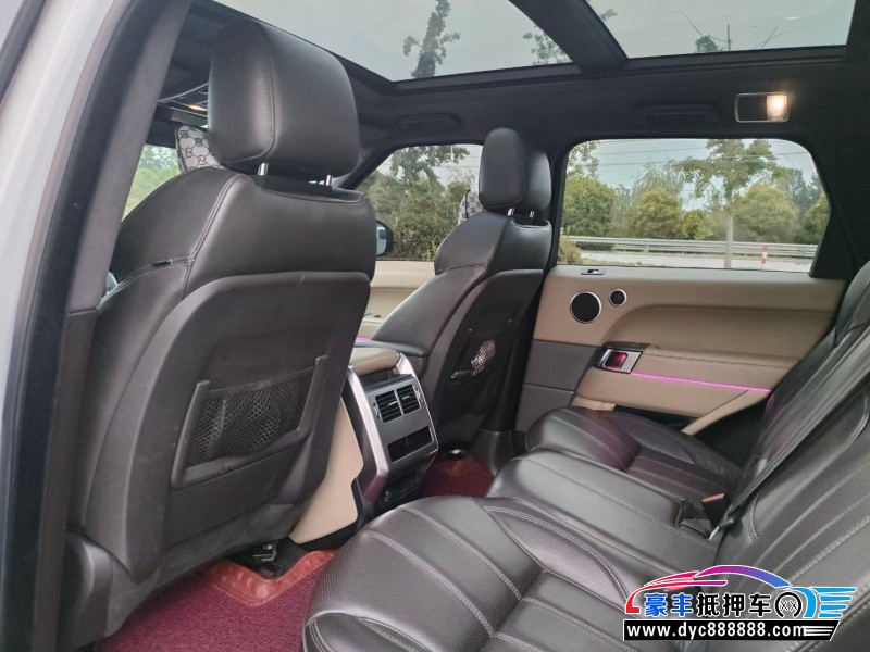 15年路虎揽胜运动SUV抵押车出售