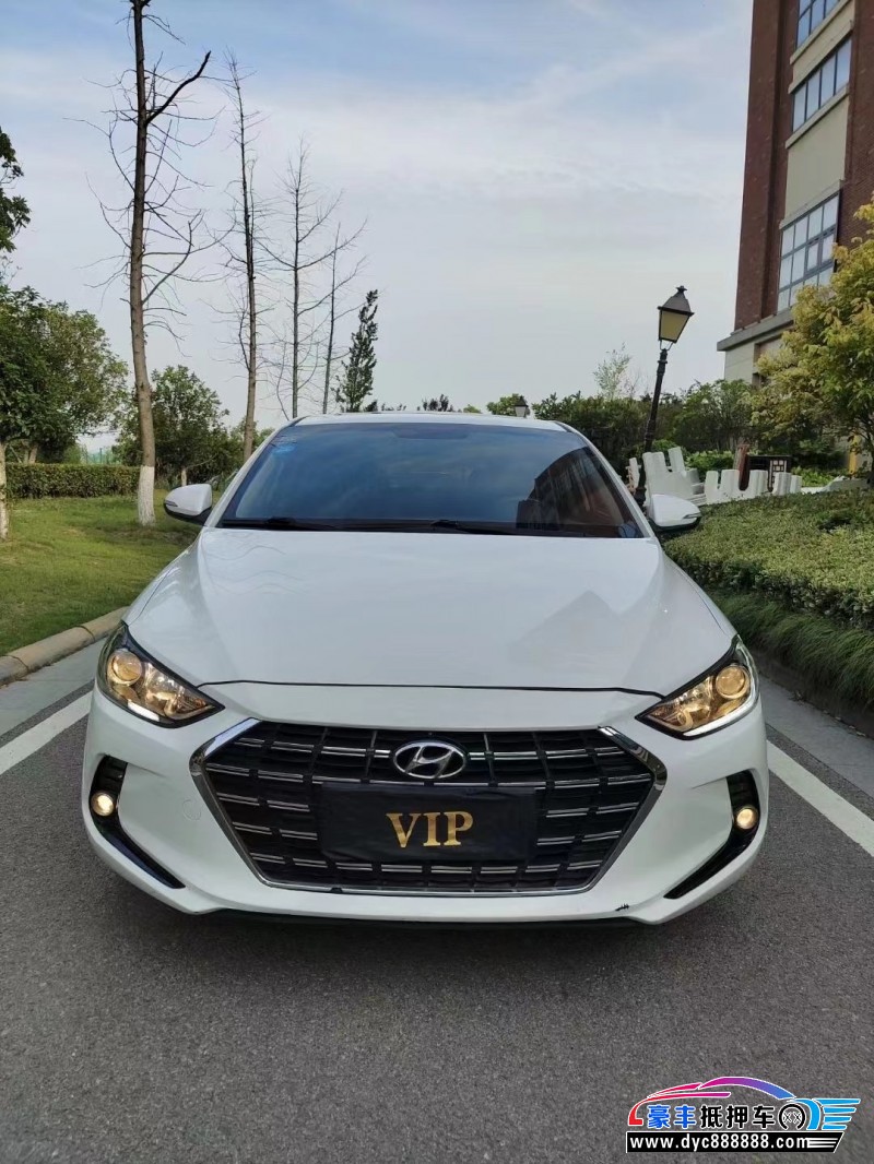 19年现代领动轿车抵押车出售