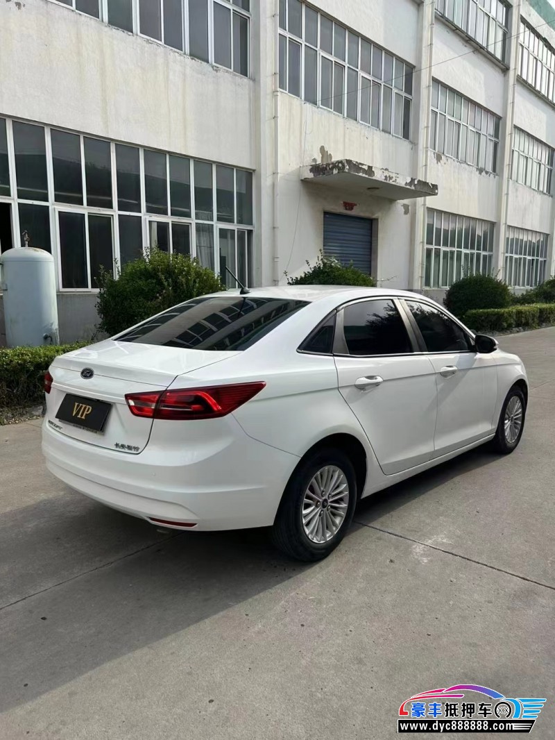 18年福特福睿斯轿车抵押车出售