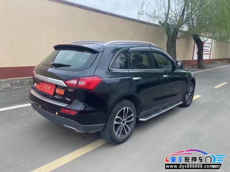 16年众泰T600轿车抵押车出售