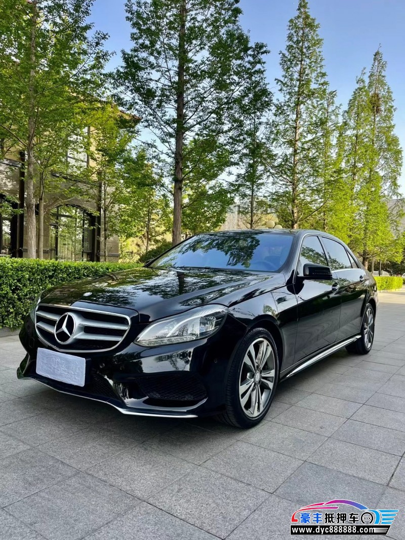 16年奔驰E轿车抵押车出售