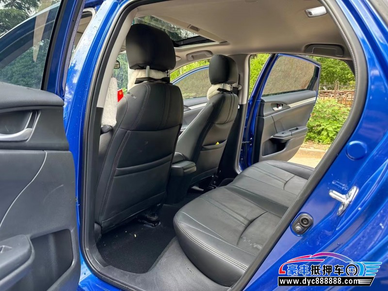 21年本田思域轿车抵押车出售