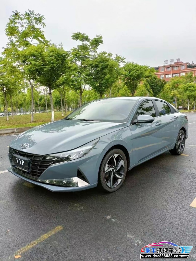 21年现代伊兰特轿车抵押车出售