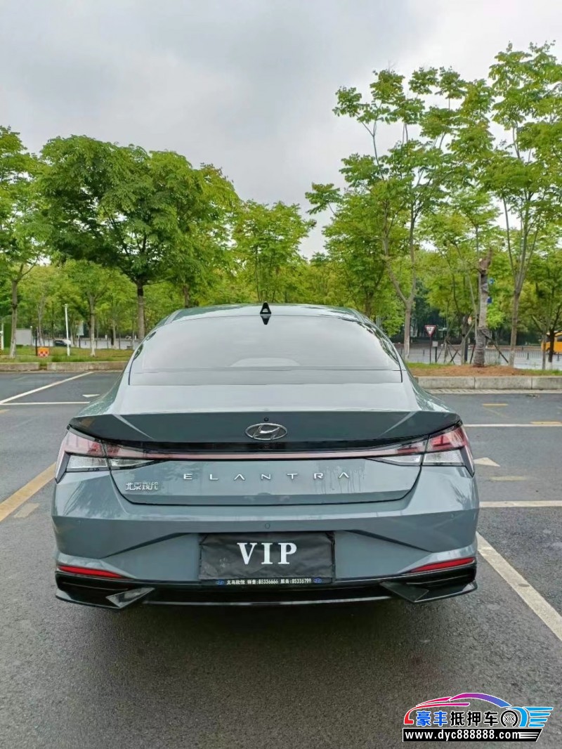 21年现代伊兰特轿车抵押车出售