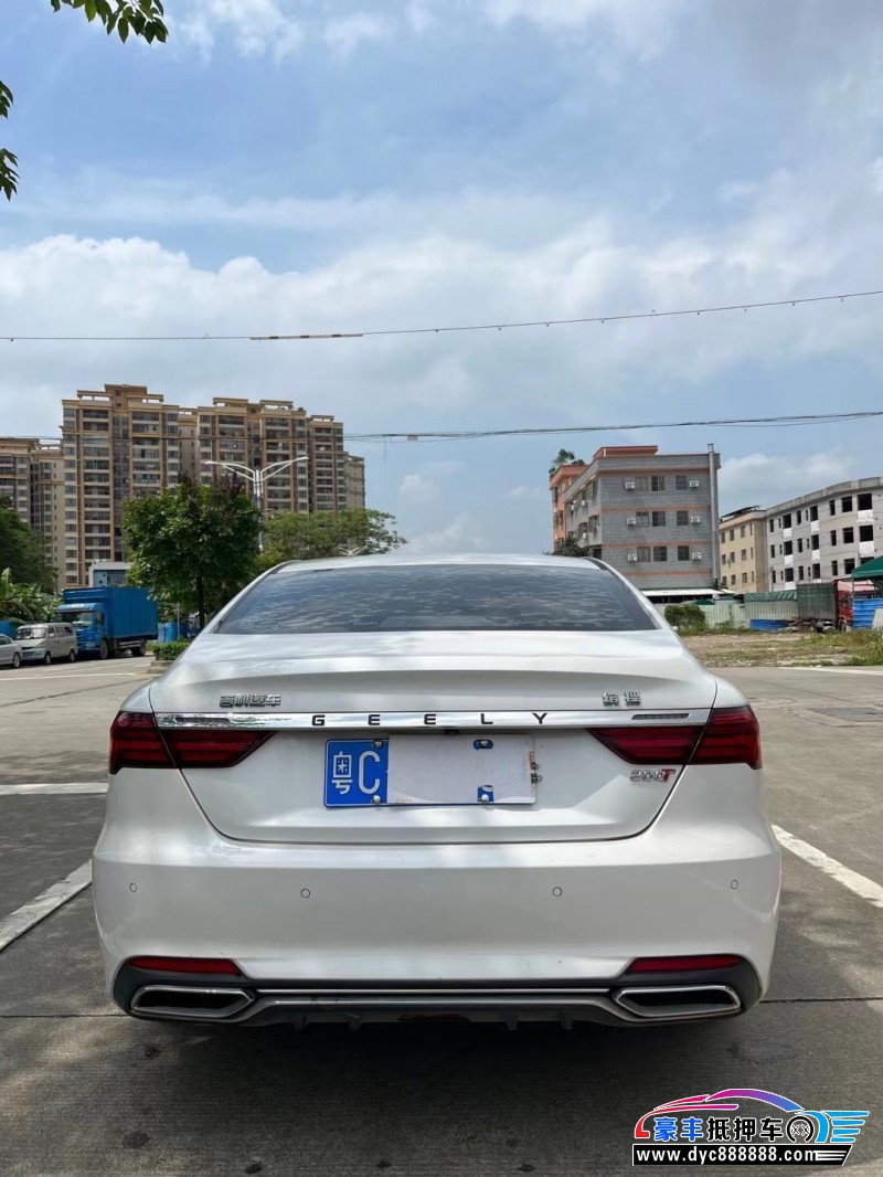 19年吉利缤瑞轿车抵押车出售