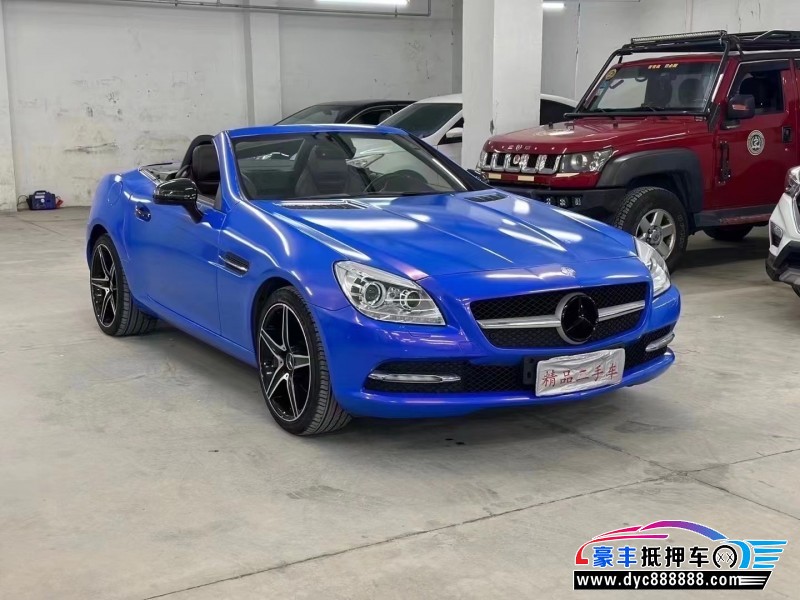 12年奔驰SLK跑车抵押车出售