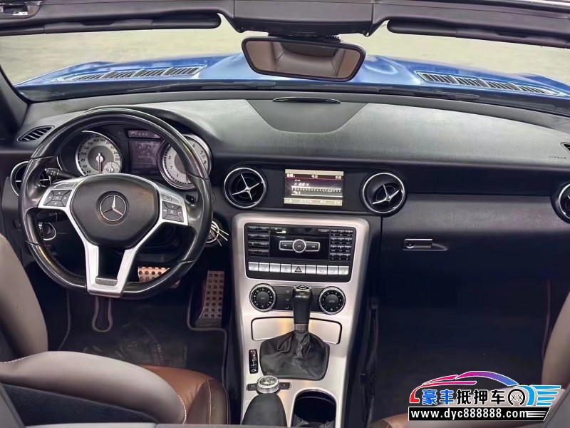 12年奔驰SLK跑车抵押车出售
