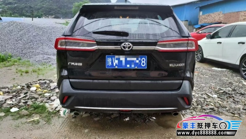 23年丰田威兰达SUV抵押车出售