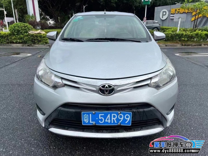 16年丰田威驰轿车抵押车出售