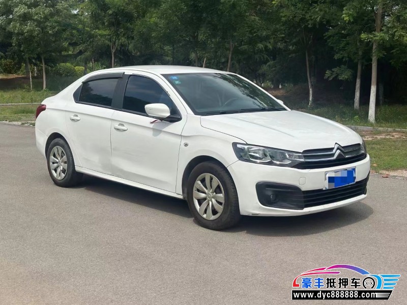 19年雪铁龙爱丽舍轿车抵押车出售