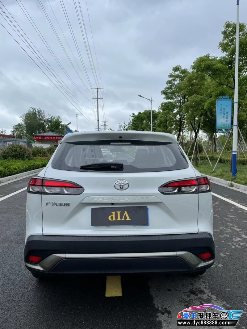 23年丰田锋兰达轿车抵押车出售