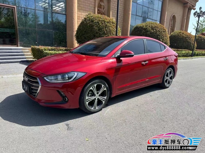 18年现代领动轿车抵押车出售