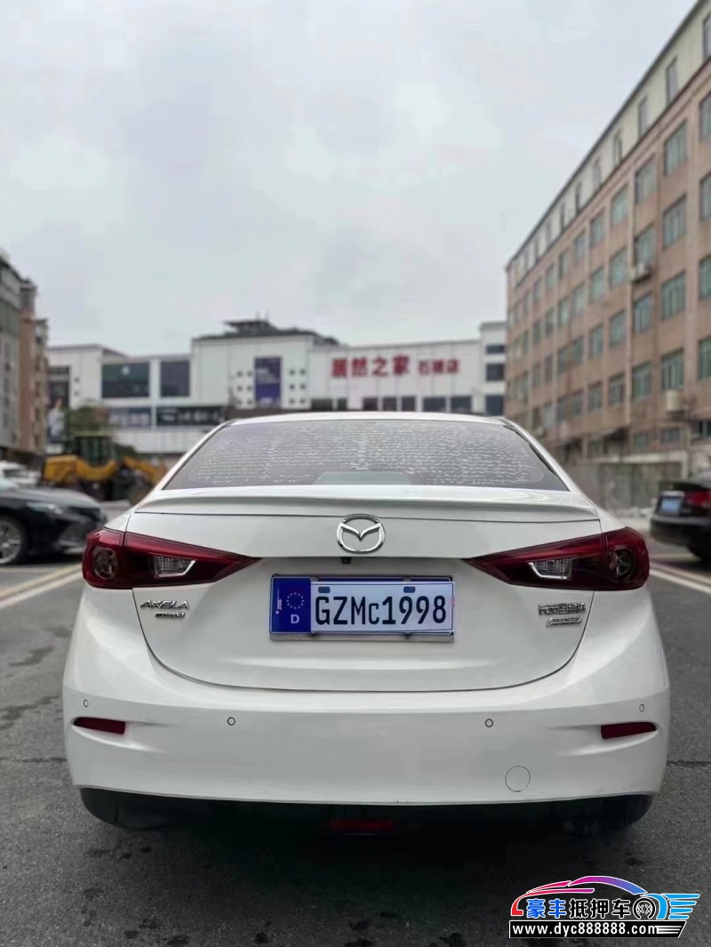 18年马自达昂克赛拉轿车抵押车出售