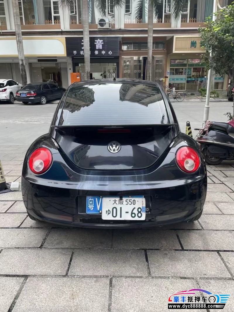 10年大众甲壳虫轿车抵押车出售