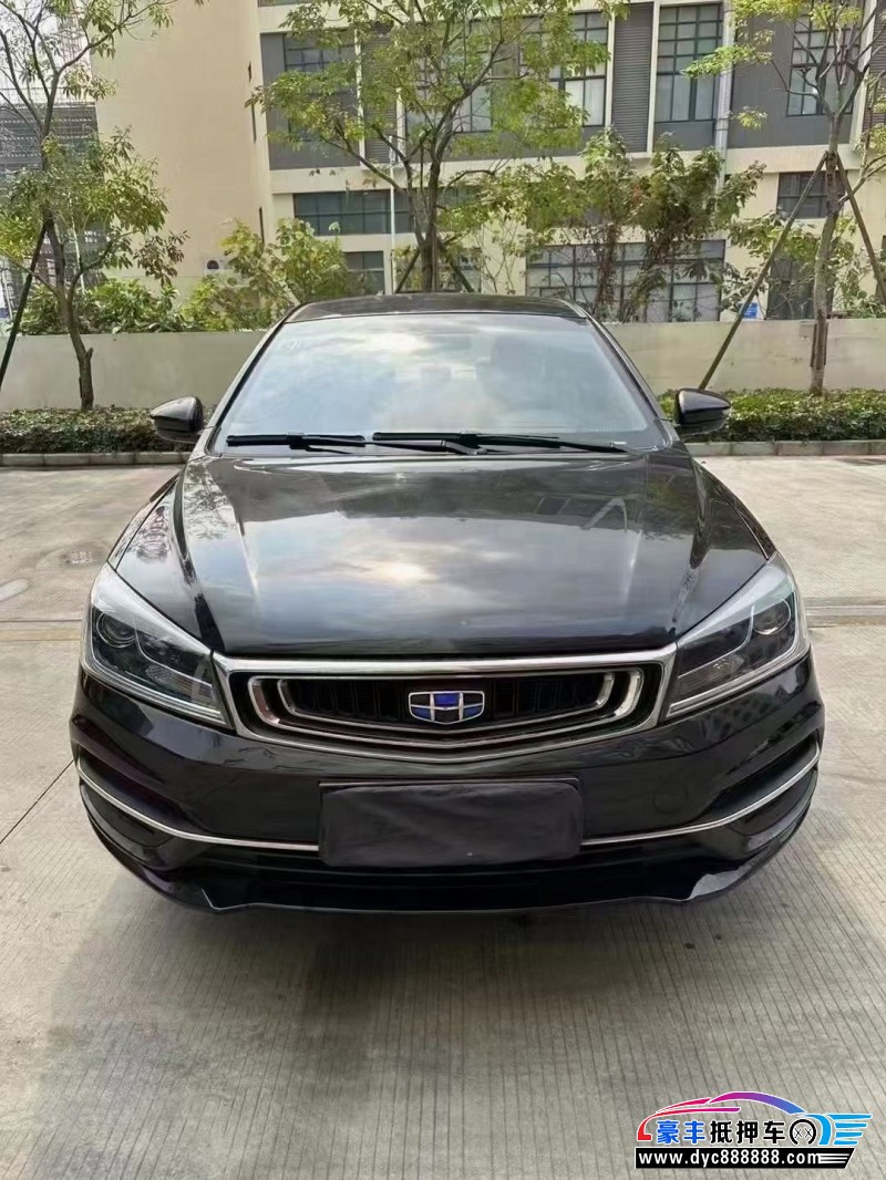 19年吉利帝豪轿车抵押车出售