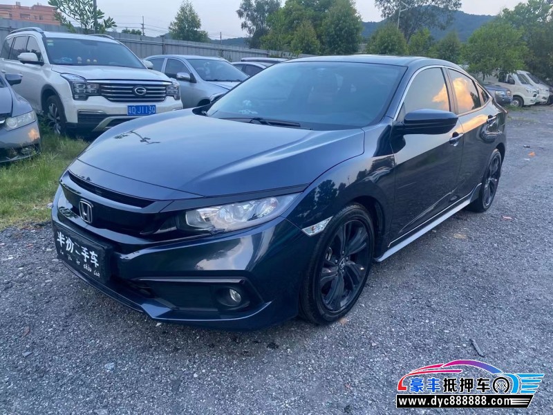 22年本田思域轿车抵押车出售