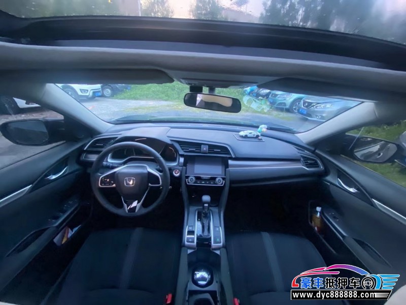 22年本田思域轿车抵押车出售