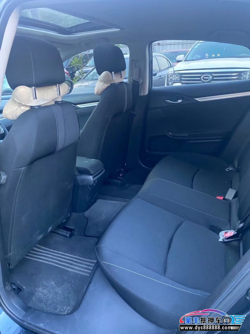 22年本田思域轿车抵押车出售