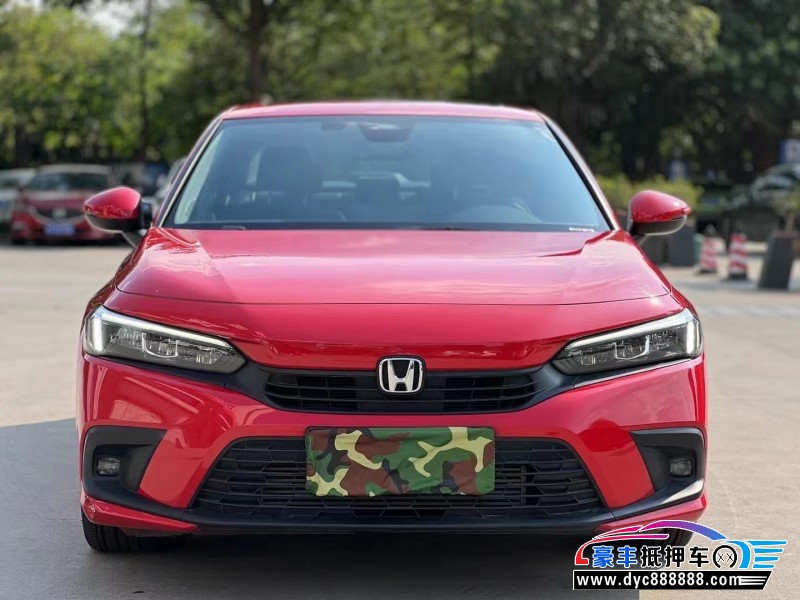 22年本田思域轿车抵押车出售