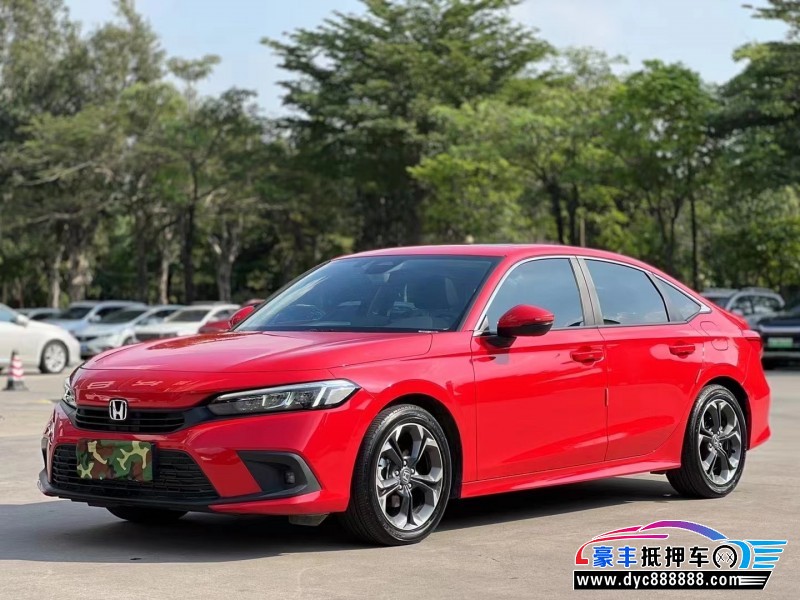 22年本田思域轿车抵押车出售