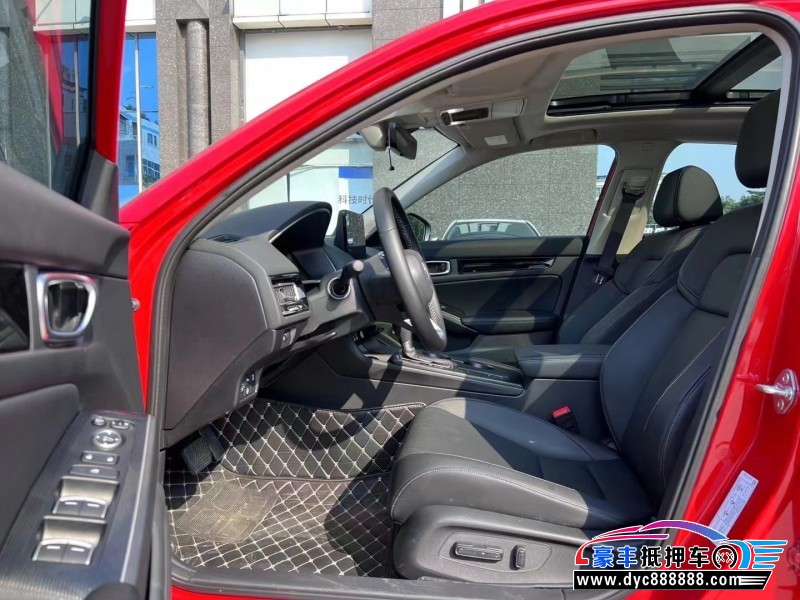 22年本田思域轿车抵押车出售