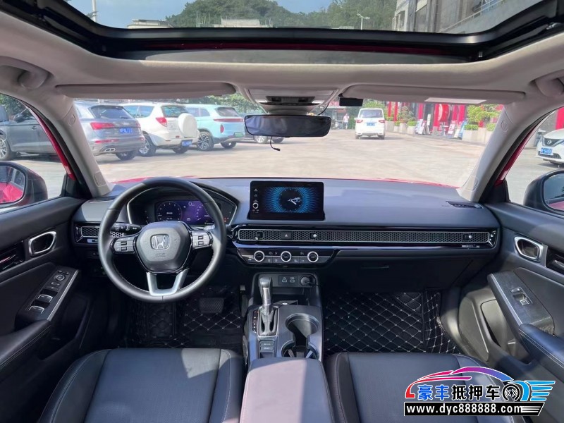 22年本田思域轿车抵押车出售