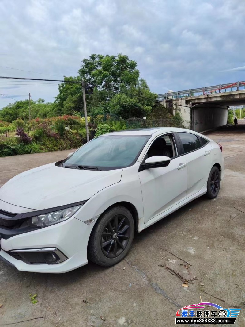 19年本田思域轿车抵押车出售