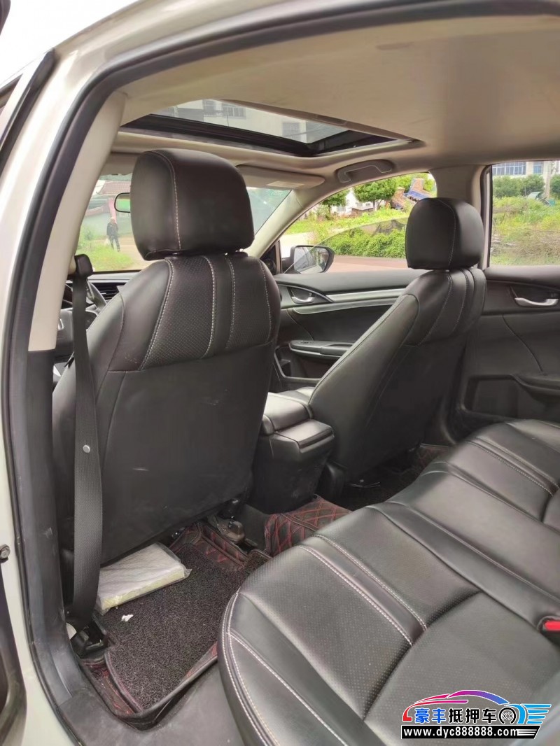 19年本田思域轿车抵押车出售