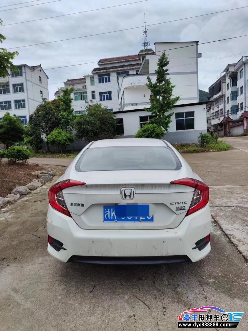 19年本田思域轿车抵押车出售