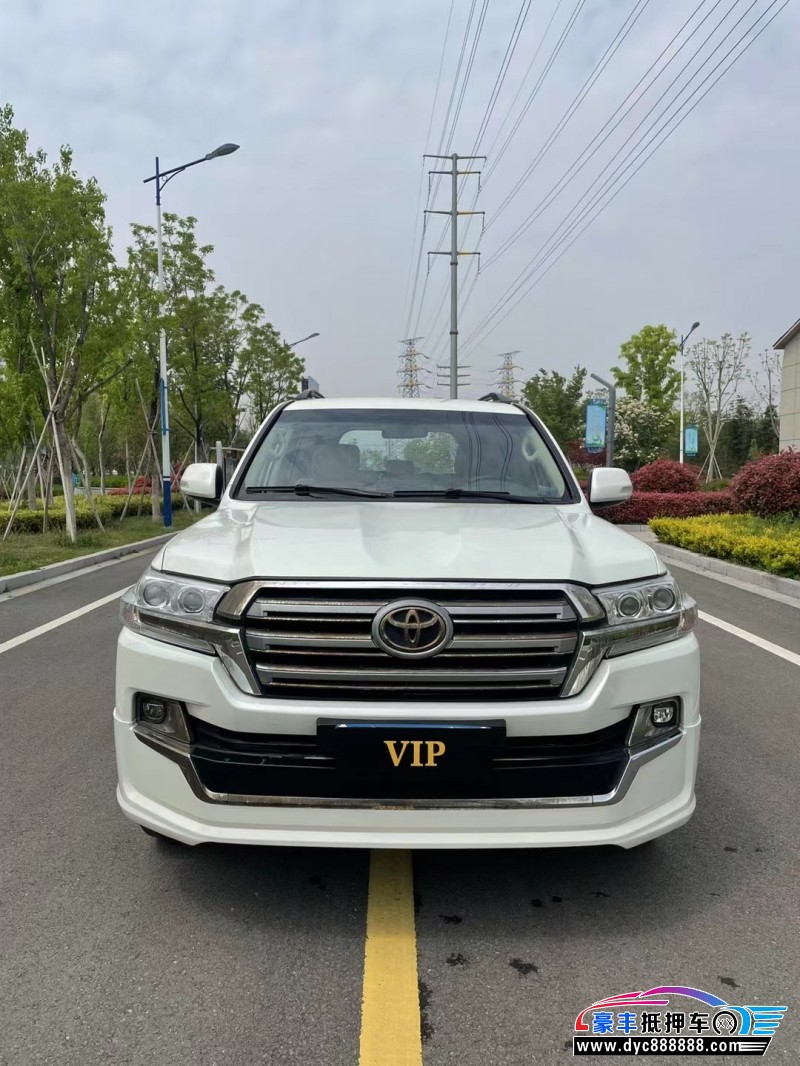 19年丰田兰德酷路泽SUV抵押车出售