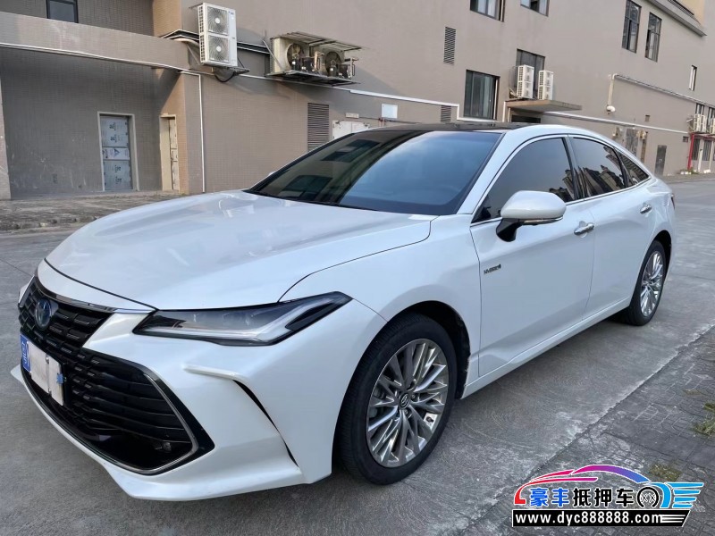 22年丰田亚洲龙轿车抵押车出售
